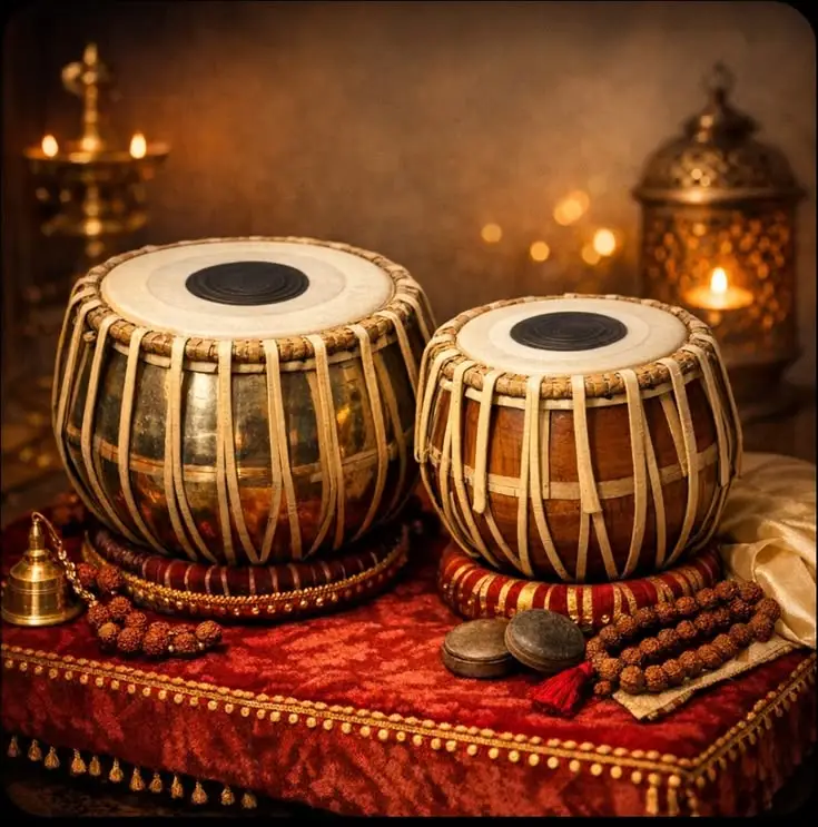 Mridangam Training at Athreya Academy
